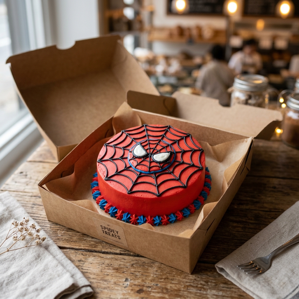 Peter Parker Bento Cake