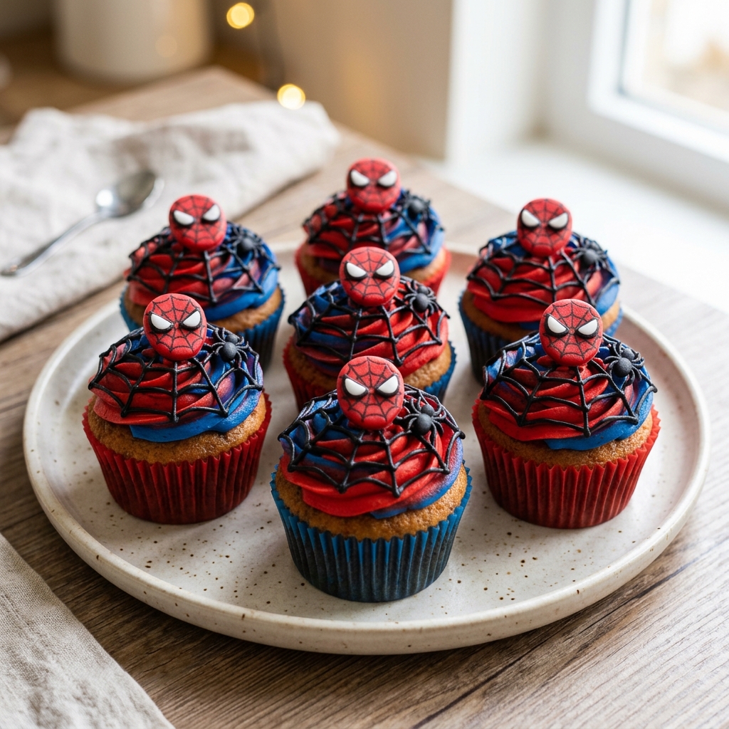 Ultimate Spidey Cupcakes (6 Pack)